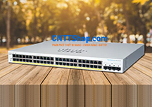 Swicth Cisco business CBS220-48FP-4X-EU 48 Ports 1GE PoE+ 740W