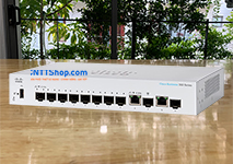 Cisco CBS350-8S-E-2G-EU 8 Gigabit SFP, 2 Gigabit copper/SFP combo ports