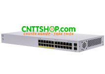 Cisco CBS110-24PP-EU 24 port 1GE 2 uplink combo 12 PoE 100W