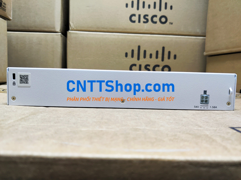 Switch Cisco CBS250-8P-E-2G-EU 8GE PoE+ 67W 2GE uplink combo