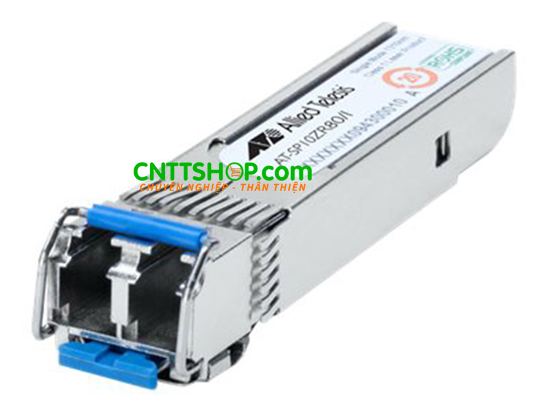 AT-SP10ZR80/I - Module quang Allied Telesis 10GBASE-ZR, 1550 nm, 80 km, I-Temp