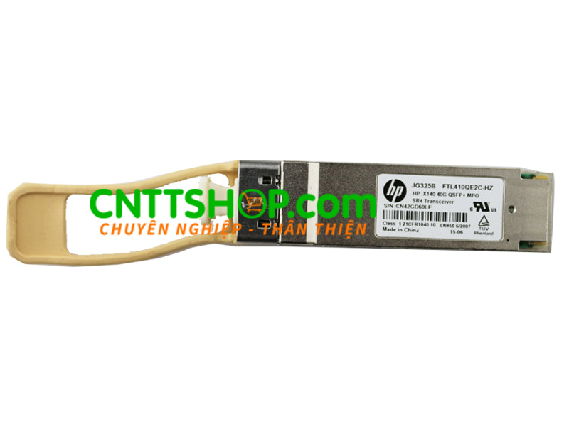 JG325B HPE X140 40G QSFP+ MPO SR4 Transceiver