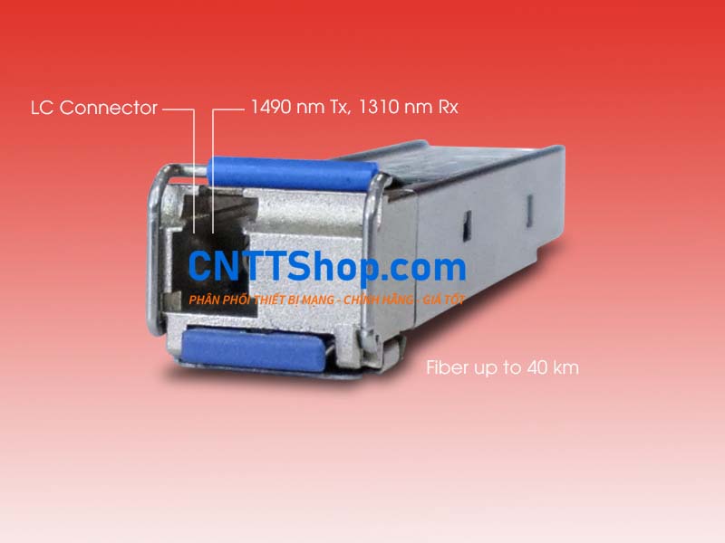 Allied Telesis AT-SPBD40-14/I 1G, SMF, Bi-Di (1490Tx/1310Rx) 40 km, I-Temp