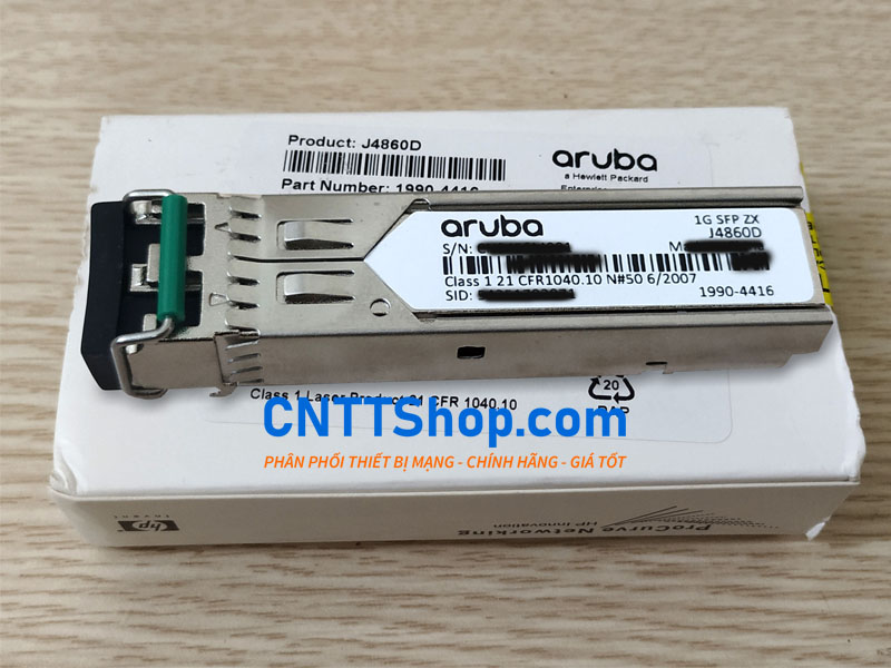 Module quang J4860D Aruba 1G SFP LC LH 70km SMF XCVR Transceiver