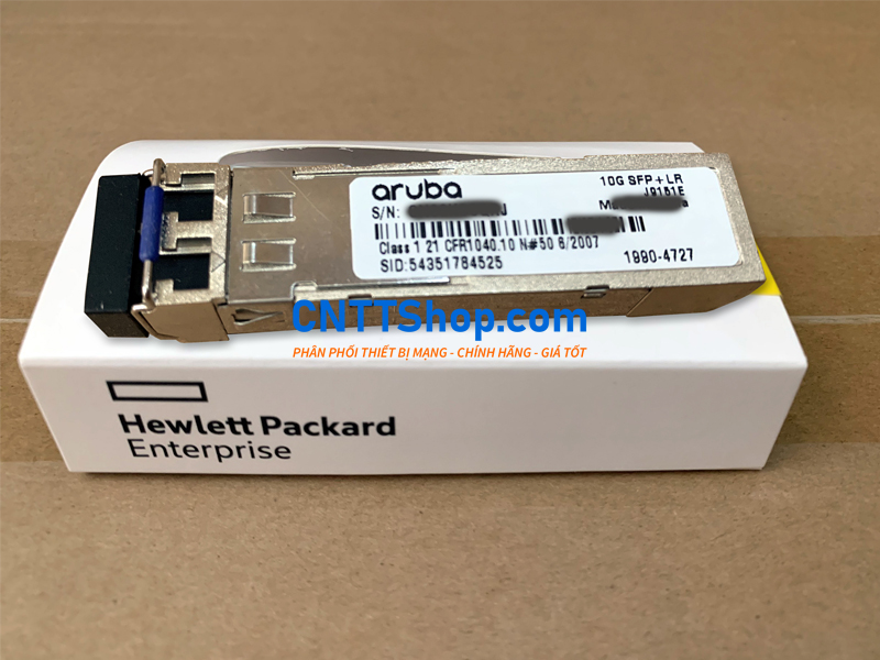 Module quang Aruba J9151E 10G SFP+ LC LR 10km SMF Transceiver