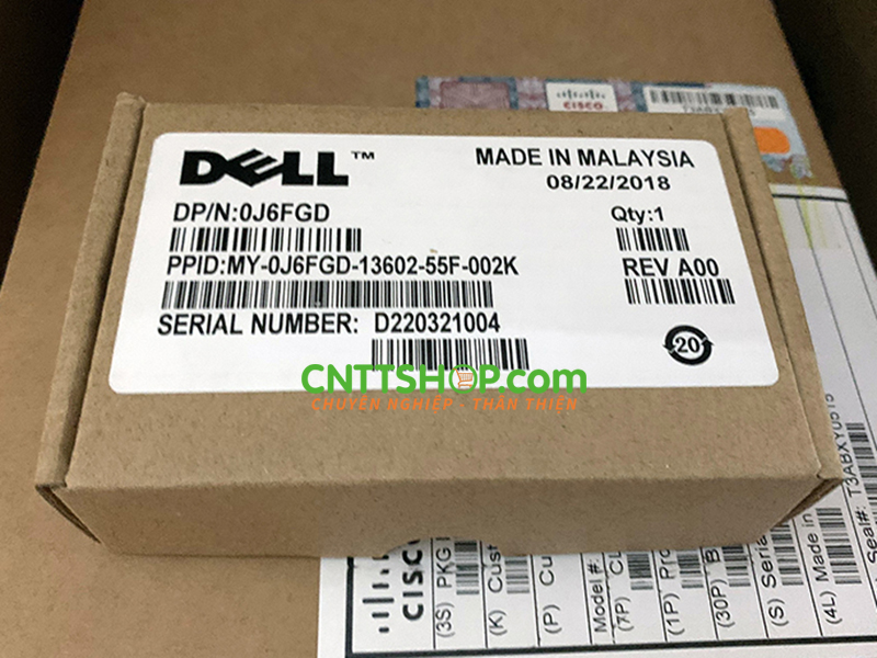 Dell SFP SFP-1G-LX 407-BBOO 1000BASE-LX 1310nm 10km SMF duplex LC