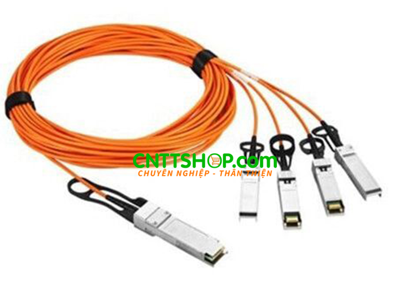 Cable AOC Dell AOC-QSFP-4SFP-10G-30M QSFP+ to 4×SFP+ optical cable