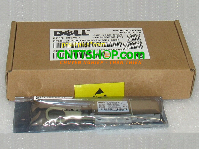 Dell QSFP28 CXP-100G-SR10 850nm 150m SMF MPO-24 transceiver