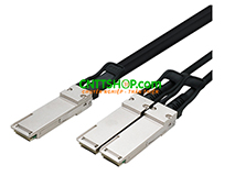 Cable DAC Dell DAC-QSFP-2QSFP28- 50G-3M QSFP28 to 2×QSFP28 copper cable