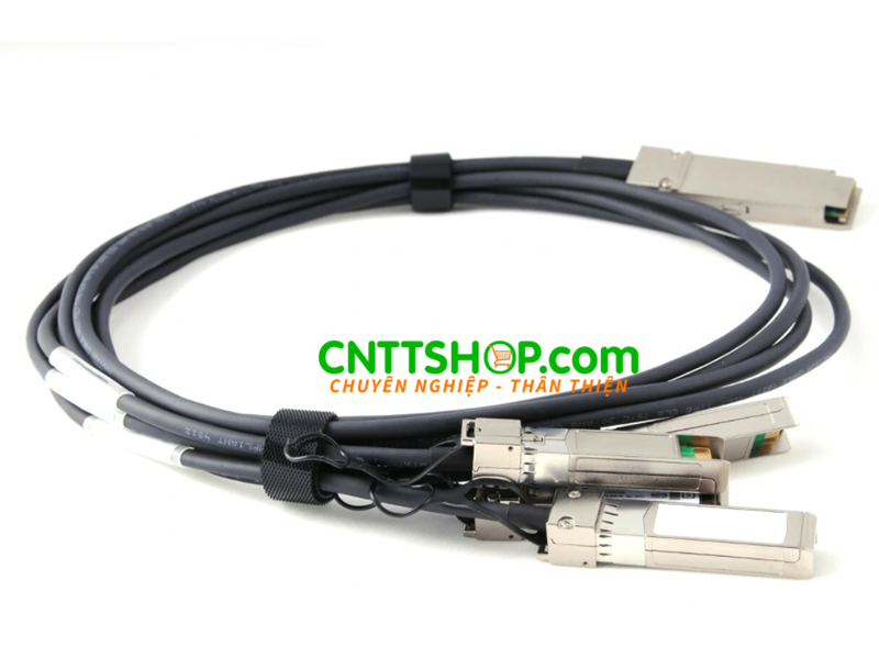 Cable DAC Dell DAC-QSFP-4SFP-10G-1M QSFP+ to 4×SFP+ copper cable