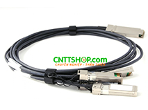 Cable DAC Dell DAC-QSFP-4SFP-10G-3M QSFP+ to 4×SFP+ copper cable