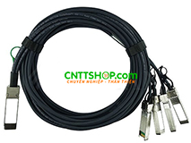 Cable DAC Dell DAC-QSFP-4SFP-10G-7M QSFP+ to 4×SFP+ copper cable