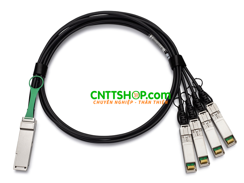 Cable DAC Dell DAC-QSFP-4SFP28- 25G-3M QSFP28 to 4×SFP28 copper cable