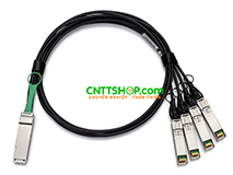 Cable DAC Dell DAC-QSFP-4SFP28- 25G-3M QSFP28 to 4×SFP28 copper cable