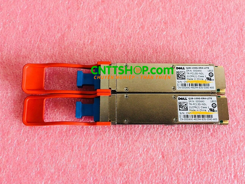 Dell QSFP28 Q28-100G-ER4-lite 407-BBZX 35km SMF LC transceiver