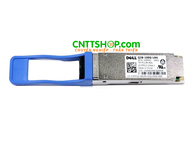 Dell QSFP28 Q28-100G-LR4 407-BCDH 10 km SMF duplex LC transceiver