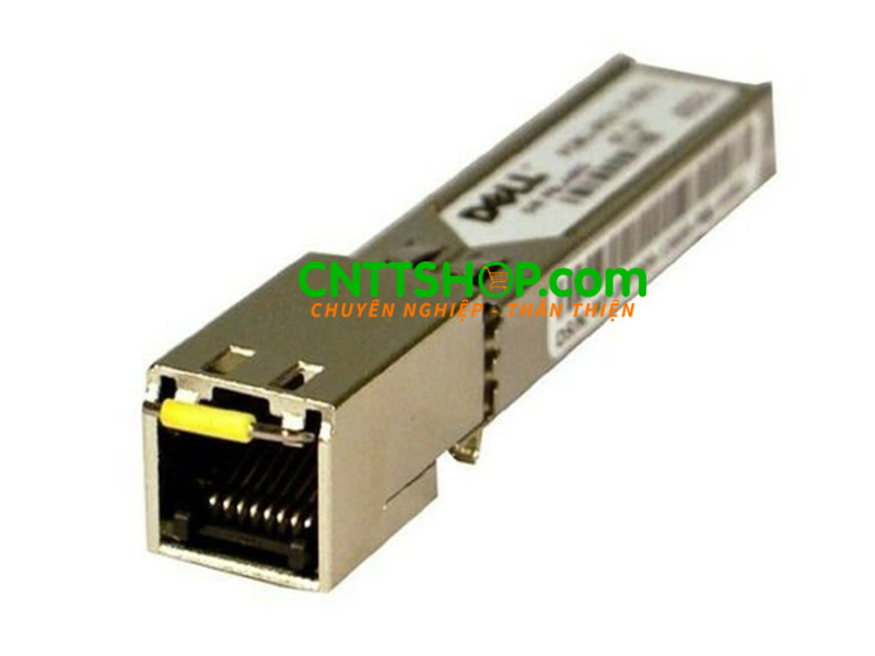 Dell SFP+ Electrical SFP-10G-T 407-BBWL 10GBASE 100m RJ-45 Transceiver