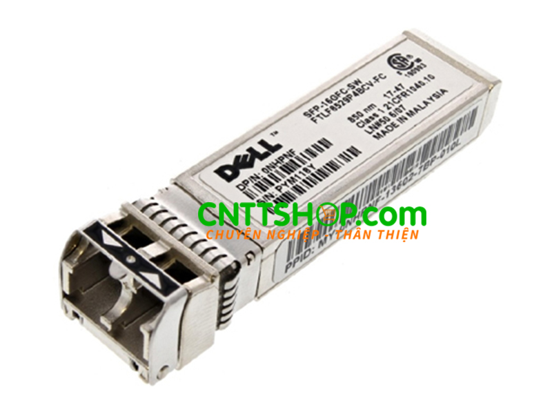Dell SFP+ SFP-16GFC-SW 16G SW Fibre Channel 125m MMF LC Transceiver