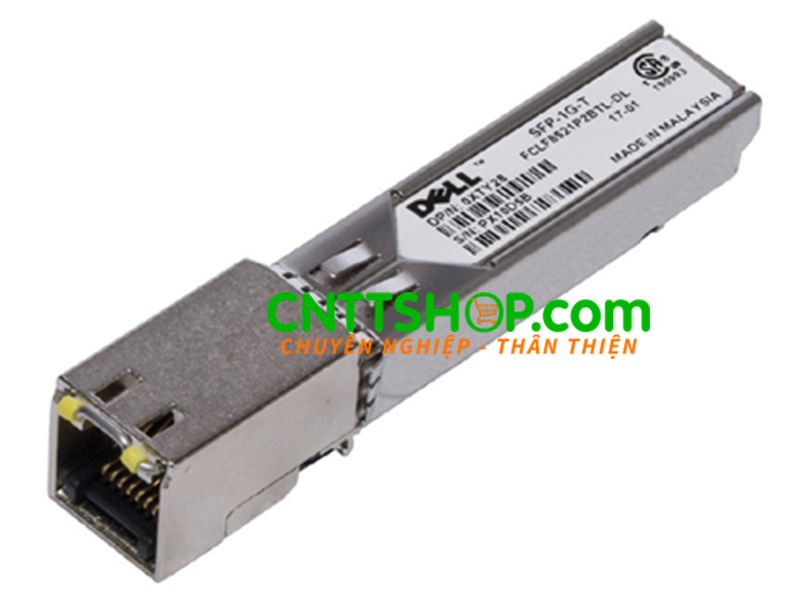 Dell SFP Electrical SFP-1G-T 1000BASE-T 407-BBOS 100m RJ-45