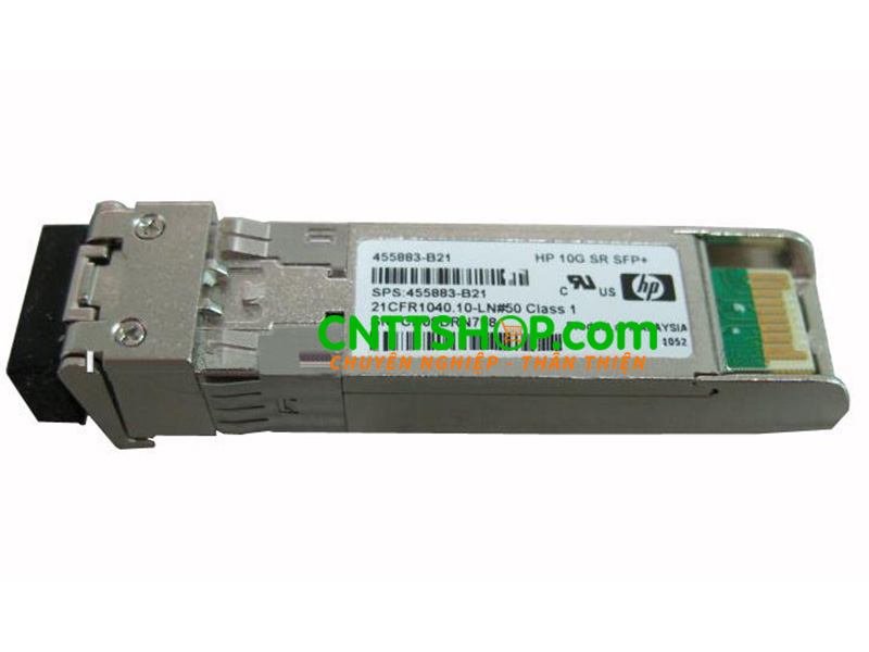 455883-B21 HPE BladeSystem c-Class 10Gb SFP+ SR Transceiver