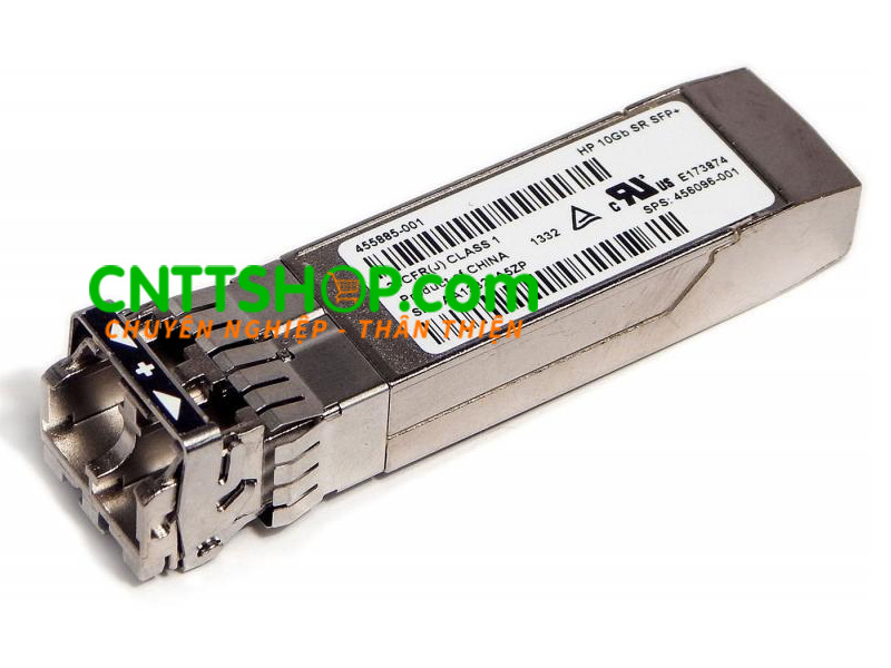 455885-001 HPE BladeSystem c-Class 10Gb SFP+ SR Transceiver