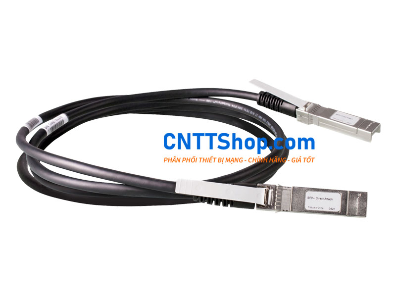Cáp HPE 487655-B21 10GbE SFP+ to SFP+ 3m Direct Attach Copper