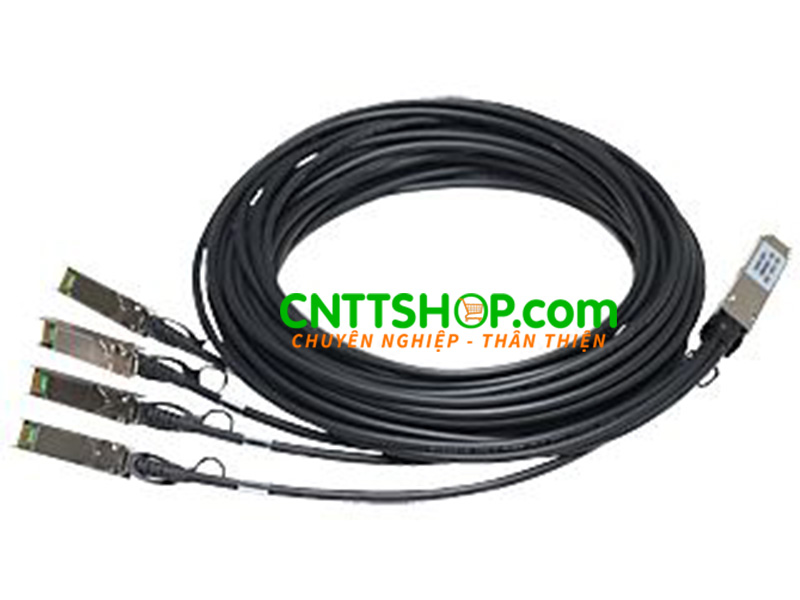 HPE JH700A X240 40G QSFP+ to 4x10G SFP+ 3m Direct Attach Copper