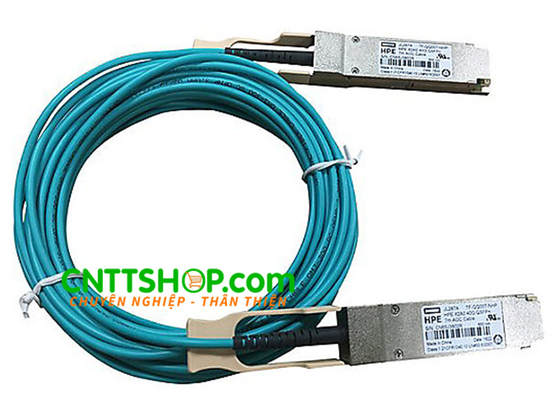 JL287A HPE X2A0 40G QSFP+ to QSFP+ 7m Active Optical Cable