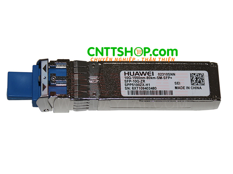 Huawei SFP+ SFP-10G-ZR 02310SNN 10G SMF 1550nm 80km LC