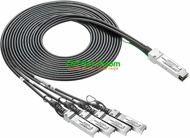 Cable DAC Huawei 100GE QSFP-4SFP25G-CU5M 02311MPB 5m