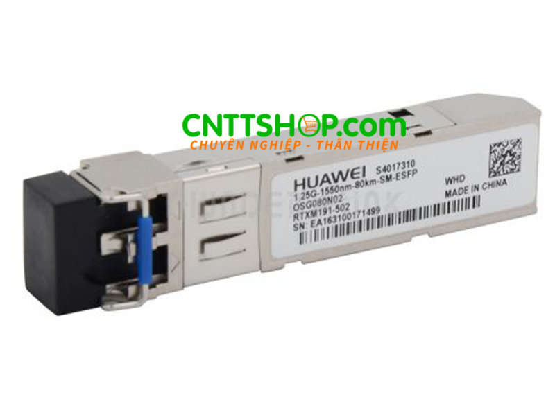 Huawei SFP 02317348 S-SFP-GE-LH80-SM1550 SMF 1550nm 80km LC
