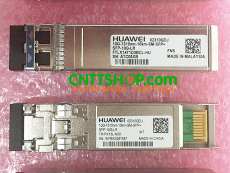Huawei SFP+ SFP-10G-LR 02310QDJ 10G SMF 1310nm 10km LC