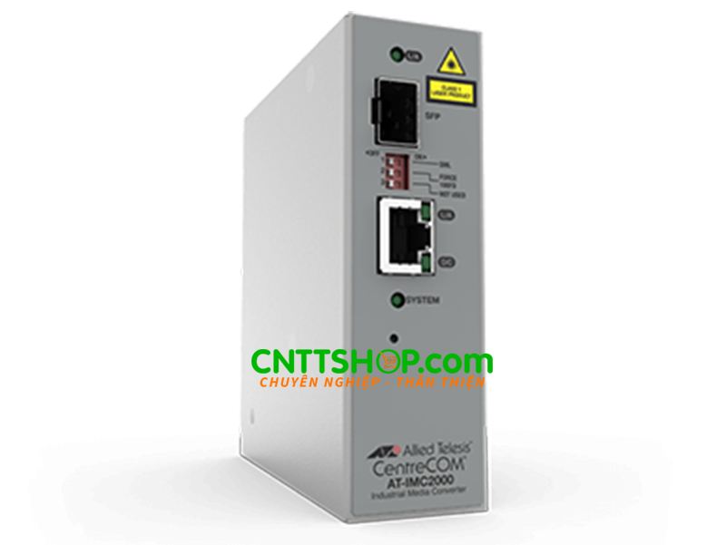 Converter quang industrial Allied Telesis AT-IMC2000T/SP-980 1000T to 1000X SFP