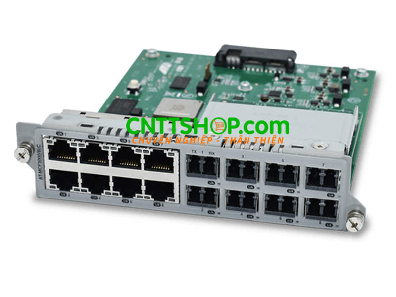 AT-MCF3000/8LC Allied Telesis 8x1000SX/LC to 1000T Blade for MCF3300 chassis