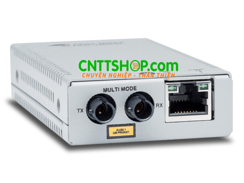 Converter quang Allied Telesis AT-MMC200LX/ST 100LX ST Fiber Port SMF 20km